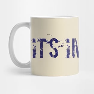 It's Implied - Navy Mug